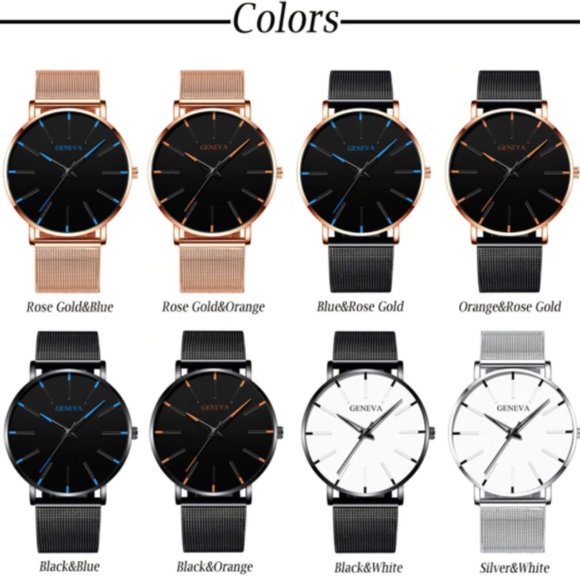 Silver and White Watch 💼 - Picture 3 of 3